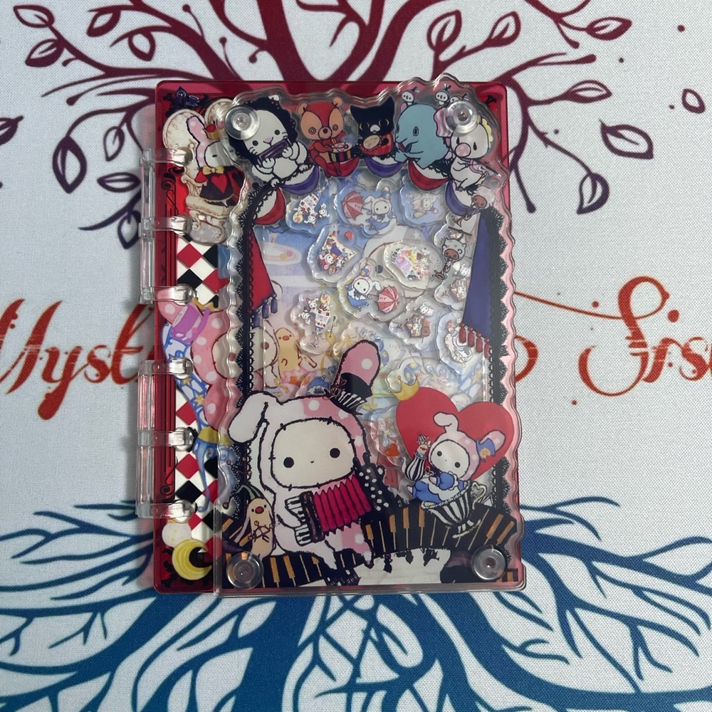 Cute Sentimental Character A7 Shaker Notebook/Binder